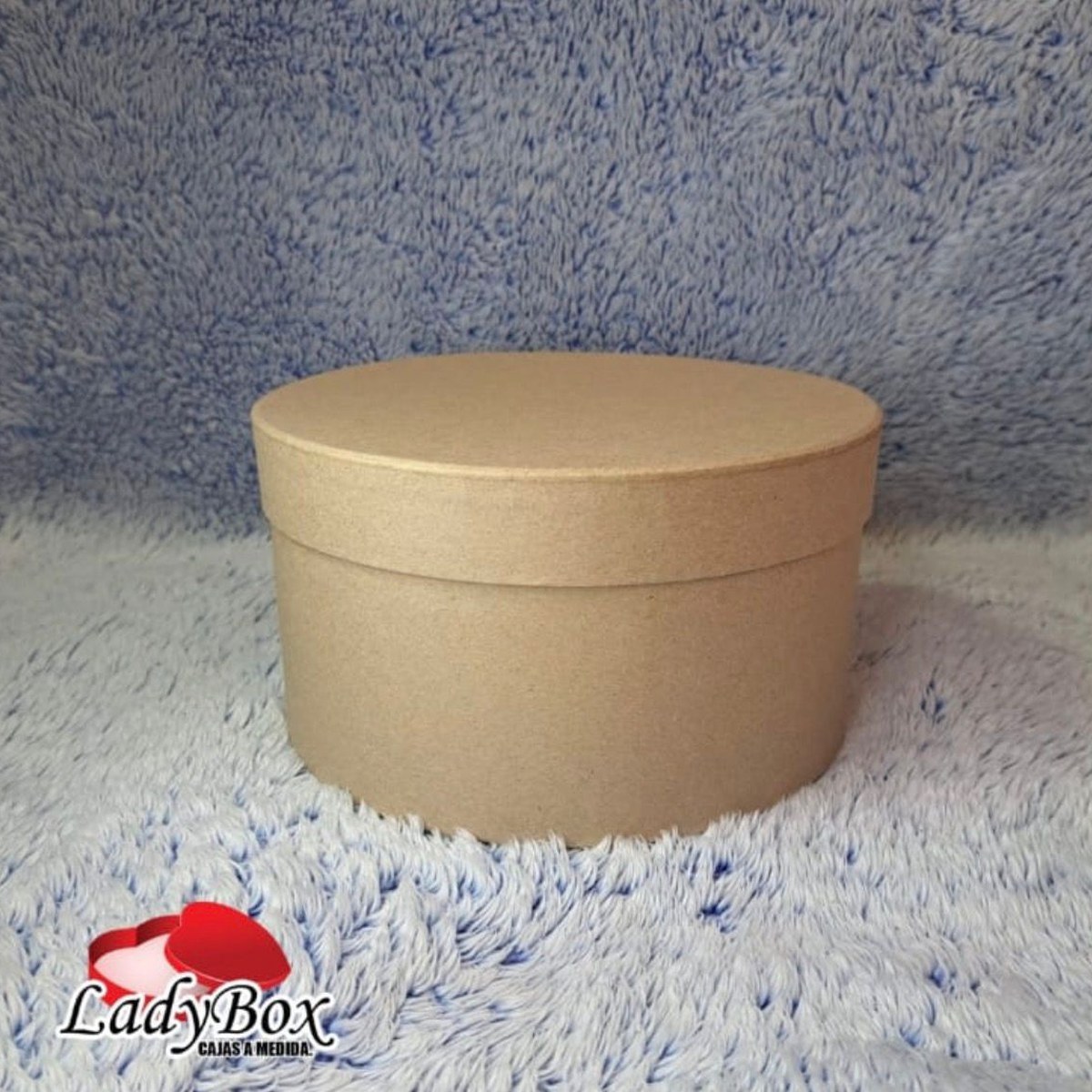 Caja redonda cartón piedra LadyBox